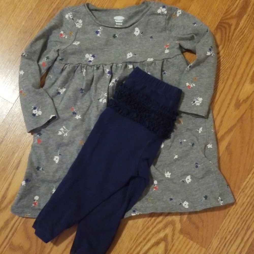 Girl's 12-18 mo Old Navy Dress and Leggings